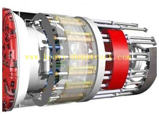 Cina XGMA Double Shield Tunnel Boring Machine used in hard and soft rock strata pemasok