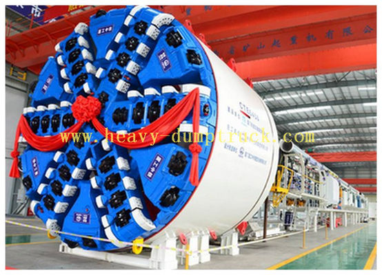 Cina Mix Type TBM deployed to bore tunnelin soft and hard strata characterized pemasok