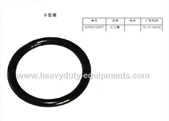 Cina HOWO Spare Parts O-ring part number AZ9981320077 for howo trucks pemasok