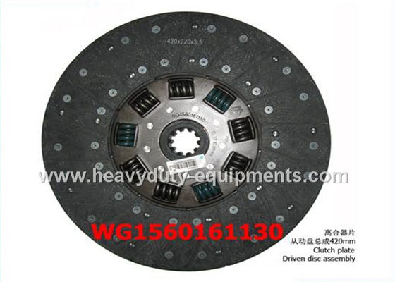 Cina Heavy Machinery Truck Spare Parts Spec Clutch Disc WG9114260420 8.91kg pemasok