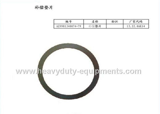 Cina sinotruk spare part washer part number AZ9981340074-79 for howo trucks pemasok