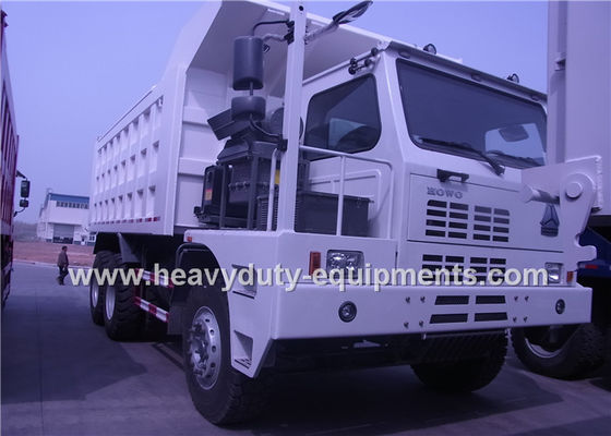Cina Mining dump / tipper truck brand Howo 50 tons / 70tons driving model 6x4 pemasok