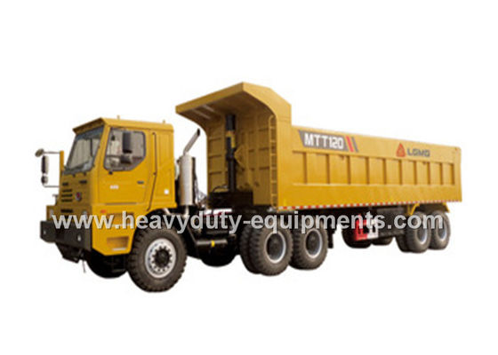 Cina 100 tons Off road Mining Dump Truck with 309kW engine , 50m3 body cargo Volume pemasok