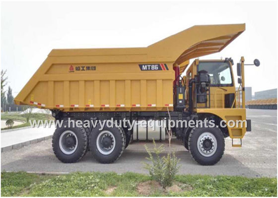 Cina Rated load 30 tons Off road Mining Dump Truck Tipper 336hp with 19m3 body cargo Volume pemasok