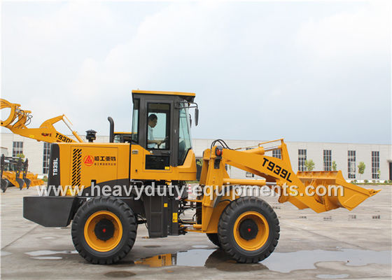 Front End Wheel Loader T936L Big Power Engine With Snow Blade For Cold Weather Use pemasok