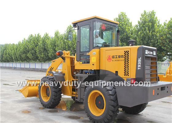 Small Front Loader T933L With Luxury Cabin Air Condition Dumping Height 3400mm pemasok