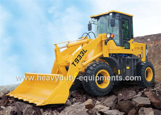 SINOMTP T933L Front End Loader With Pilot Control Quick Hitch Attachments pemasok