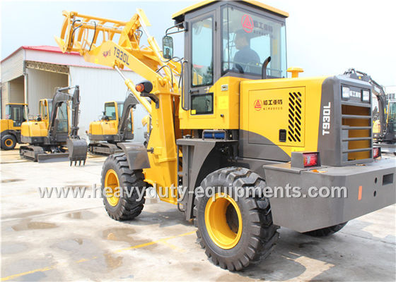 1.6T 0.8m3 Wheel Loader With Strengthen Axle Quick Hitch Pallet Fork Grass Grapple pemasok