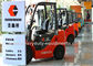NISSAN K21 31Kw Engine Industrial Forklift Truck 4 Cylinder Full Free Lift Mast pemasok