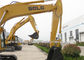 5.1km / h Hydraulic Crawler Excavator 172.5KN Digging Force Standard Cab With A / C pemasok