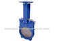 High resilience of rubber liners knife gate valve in high sealing performance pemasok