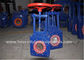 High resilience of rubber liners knife gate valve in high sealing performance pemasok