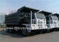 Mining tipper truck / dump truck bottom thickness 12mm and HYVA Hydraulic lifting system pemasok