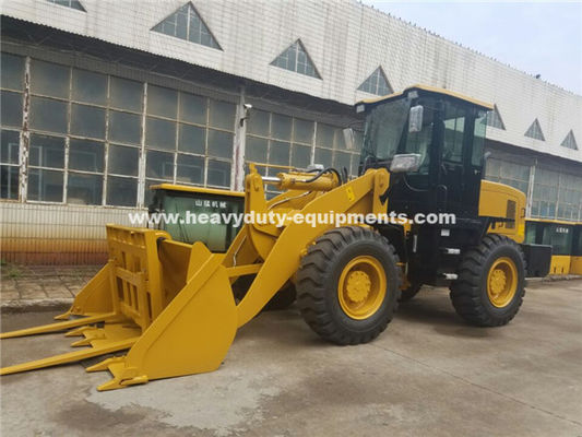 3000kg Loading Capacity Wheel Alat Berat Loader Dengan 127kn Breakout Force And 3100mm Dump Height