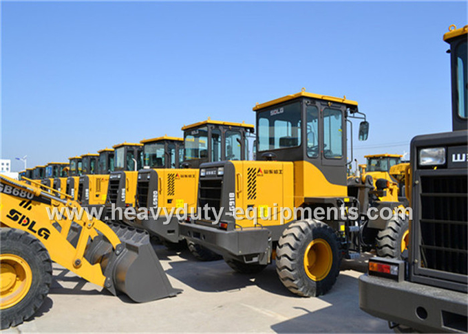 SDLG LG918 wheel loader with 1 m3 Bucket Capacity and standard cabin