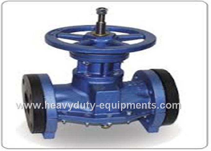 Automatic Industrial Mining Equipment Pipelines Pinch Valve Smooth Internal Surface