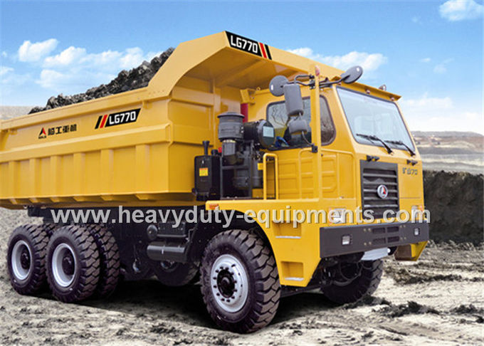 72 tons Off road Mining Dump Truck Tipper  353kW engine power drive 6x4 with 36m3 body cargo Volume